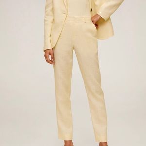 New mango linen pants